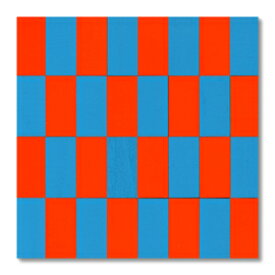 童具館 ケルンモザイク45四角B(長方形 青・橙)
