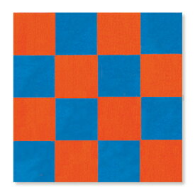 童具館 マグネットモザイク45四角A8（正方形 橙・青）