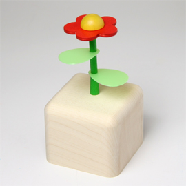 キーナー Kiener キーナーオルゴール 花 | 木のおもちゃがりとん