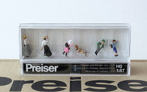 Preiser/vCU[ 12194 HO 1/87 1900N̏Ǝqǂ