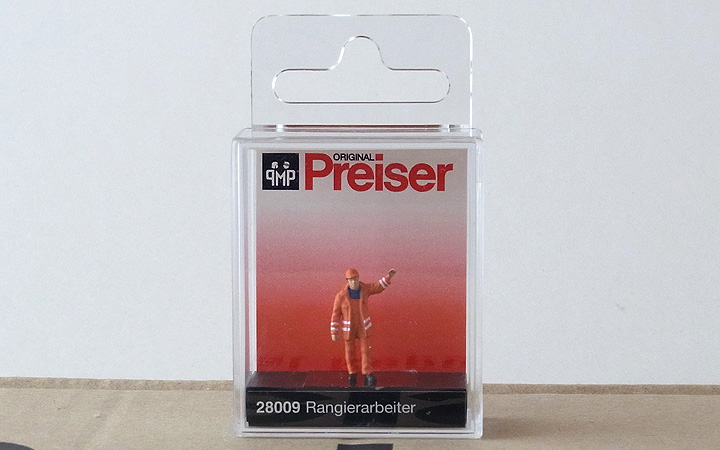 Preiser プライザー 28009 HO 87 操車員