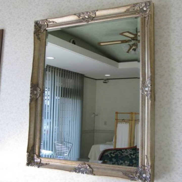 楽天市場】【期間限定pt3倍】 鏡 大 アンティーク ミラー 壁掛け鏡  