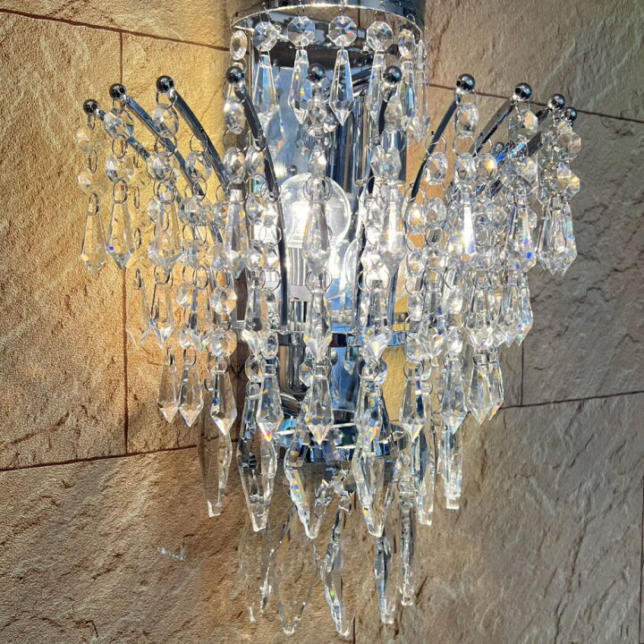 楽天市場】【期間限定pt3倍】スワロフスキー風 クリスタル ブラケット  