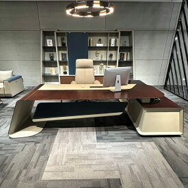 【￥80000-クーポン発行中！】オーダーメイド 豪華！新品 大型 高級 オーナーデスク パソコンデスク オフィスデスク ワークデスク 社長机 社長デスク エグゼクティブデスク プレジデントデスク PCデスク USB HDMI 100V 電源対応 おしゃれ ゴージャス ステータス 安い 北欧