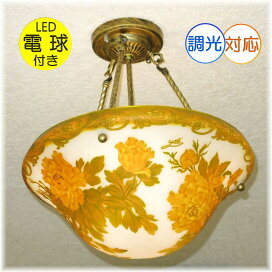 楽天市場】 ガレ風ガラス工芸アンティークシャンデリア＆照明 