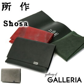 【最大39倍 4/20限定】 ノベルティ付 所作 三つ折り財布 SHOSA ショサ 財布 ショートウォレット Oil Nubuck SHORT WALLET 1.0 オイルヌバック 革 本革 レザー 折りたたみ 薄い 小銭入れ コンパクト SHO-SH1-B