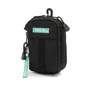 �y3���Ԍ��� �ő�38�{�z �~���N�t�F�h �|�[�` MILKFED. ACTIVE MOLLE UTILITY POUCH �V�����_�[�o�b�O �~�j�V�����_�[ �o�b�O �X�}�z�V�����_�[ �΂߂��� 2�w �c�^ ������ �y�� �R���p�N�g ���S ���b�y��