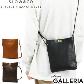 【最大48倍 6/10限定】 ノベルティ付 スロウ ショルダーバッグ SLOW bono ボーノ mini shoulder bag ミニショルダー ミニショルダーバッグ 革 A5 斜めがけ 軽量 コンパクト 黒 小さめ 日本製 メンズ レディース 49S300KSA