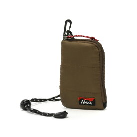 【最大34倍 6/18限定】【メール便で送料無料】 ナンガ コインケース NANGA COIN CASE 小銭入れ 財布 ネックウォレット ショルダー ストラップ ファスナー 小物入れ ナイロン ミニ 小さめ コンパクト 軽量 メンズ レディース NA2353-1Z504