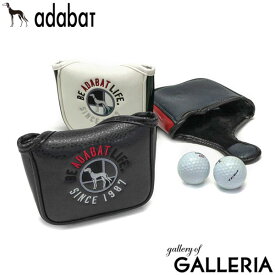 【最大47倍 17日9:59迄】 アダバット ヘッドカバー adabat GOLF ゴルフ パターカバー（マレット） パター カバー クラブカバー マレット マグネット 合皮 ゴルフ用品 小物 メンズ レディース ABM425