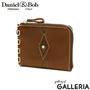 【最大48倍 10/30限定】 ノベルティ付 【正規品1年保証】 ダニエル&ボブ 財布 Daniel&Bob WAGNER AZTECA CUOIO ミニ財布 小銭入れ L字ファスナー 本革 メンズ レディース GFT-056-4-27L