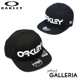 【最大48倍 27日9:59迄】 オークリー キャップ OAKLEY 帽子 Mark II Novelty Snap Back コラボ New Era ニューエラ 9FIFTY 6パネル スナップバック サイズ調整 通気性 吸汗速乾 涼しい 黒 ロゴ 刺繍 深め 春 夏 スポーツ メンズ レディース 911784