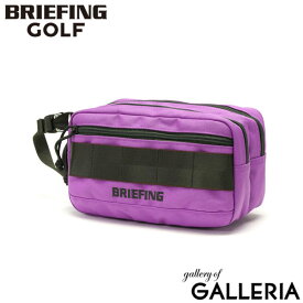 【最大49倍 4/25限定】 ノベルティ付 【日本正規品】 ブリーフィング ゴルフ ポーチ BRIEFING GOLF CRUISE COLLECTION ゴルフポーチ TURF DOUBLE ZIP POUCH ECO CANVAS CR 小物入れ 2層 大きめ 軽量 撥水 メンズ レディース BRG231G93