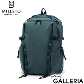 【最大39倍 4/20限定】 ミレスト リュック MILESTO LIKID サイドバックルバックパック L リキッド SIDE BUCKLE BACKPACK リュックサック バックパック 強撥水 防水 15インチ A4 B4 PC収納 バッグ 軽量 大きい 大容量 レディース メンズ MLS855