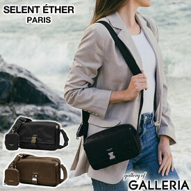 【最大30倍 5/5限定】 セレーンエテール パリ ショルダーバッグ レディース 斜め掛けバッグ SELENT ETHER PARIS ボックス型 ブランド 大人 斜めがけ 小さい 小さめ 撥水 横型 ミニショルダーバッグ 黒 ミニ ショルダー バッグ MIGHTY21 MT21