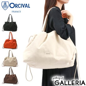 【最大53倍 8/7限定】 オーシバル トートバッグ レディース キャンバス 大きめ 軽量 通勤 おしゃれ ORCIVAL トート バッグ コットン 綿 A4 オーチバル ホリゾンタルギャザーバッグ OR-H0249KOX