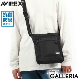 もれなくオリジナルポーチ付 アヴィレックス ショルダーバッグ メンズ 斜めがけバッグ AVIREX バッグ ショルダー 斜めがけ ミニ ミニショルダーバッグ 縦型 ファスナー付き 小さめ ブランド ミリタリー かっこいい 20代 30代 A5 ソリッド SOLID AX2055