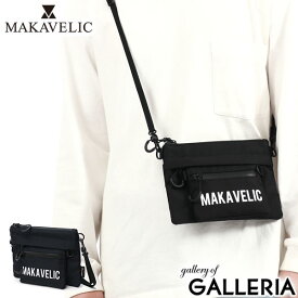 【最大39倍 5/5限定】 マキャベリック サコッシュ メンズ レディース ミニ ナイロン MAKAVELIC ブランド ショルダーバッグ 斜めがけ スポーティー 小さめ かっこいい 軽量 大人 ネック ポーチ 小物入れ 薄型 1L SQUAD SCREENER SACOCHE 3124-10506