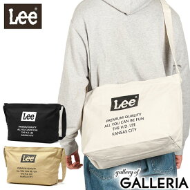 【最大49倍 11/10限定】 リー ショルダーバッグ メンズ レディース 斜めがけバッグ ブランド 大容量 Lee バッグ 斜めがけ 大きめ 大きい A4 B4 軽量 キャンバス キャンバス生地 布 帆布 ショルダー ファスナー付き 横型 横 カジュアル KANSAS 320-805