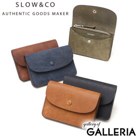 【最大41倍 2/16限定】 ノベルティ付 SLOW 財布 メンズ レディース コンパクト スロウ ブランド ミニ財布 ミニ コインケース 折り財布 本革 薄い 小さい かぶせ 小銭入れあり カード レザー 短財布 日本製 プエブロ pueblo mini wallet SO902P