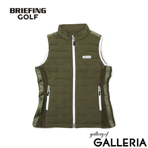 【最大50倍 10/25限定】 ノベルティ付 【日本正規品】 ブリーフィングゴルフ ゴルフウェア レディース BRIEFING GOLF ウェア ダウン ベスト ダウンベスト ゴルフベスト ナイロン 冬 防寒 保温 軽量