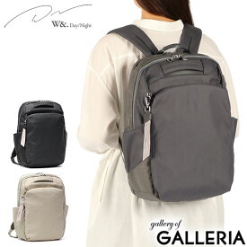 【3日間限定 最大47倍】 ノベルティ付 ダブルアンドデイナイト リュック レディース 大容量 おしゃれ 通学 W&.Day/Night バッグ 通勤 きれいめ 軽量 バックパック 背負い パソコン 大人 A4 PC 14inch 17L Polku スクエアリュック 15237 wsb