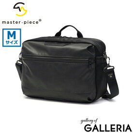 【当店限定 エントリーで最大21倍】 ノベルティ付 【正規取扱店】 マスターピース ショルダーバッグ メンズ 斜めがけバッグ master-piece ブランド 大人 かっこいい 小さめ 横型 ヨコ 斜めがけ バッグ 黒 日本製 防水性 A5 二層 M Progress Coating ver. 02407-sc
