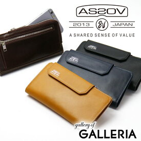 【最大39倍 5/25限定】 ノベルティ付 アッソブ 財布 長財布 AS2OV レザー アッソブ LEATHER MOBILE WALLET モバイルウォレット iPhone6S Plus iPhone6 Plus メンズ ASSOV 081600 父の日