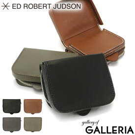 【エントリー&楽天カード最大21倍】 エドロバートジャドソン 財布 ED ROBERT JUDSON 二つ折り財布 BUCKS - ROUND ZIP CASE ミニ財布 二つ折り 小銭入れあり 小さい 軽量 本革 メンズ レディース B01ZCO-17