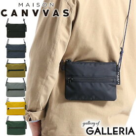 【最大36倍 5/20限定】 メゾンキャンバス トラベルポーチ MAISON CANVVAS サコッシュ TRAVEL POUCH ミニショルダー 斜めがけ カジュアル シンプル メンズ レディース ナイロン M1039