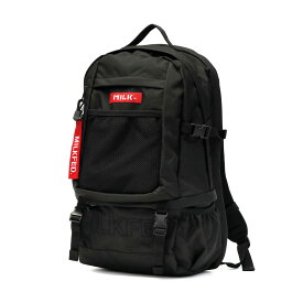 【最大52倍 17日10時迄】【10%OFFクーポン】 ノベルティ付 ミルクフェド リュック MILKFED. リュックサック NEO EMBROIDERY BIG BACKPACK BAR バックパック 大きめ 通学 A4 32L 2層 レディース 女子 ボックスロゴ 03192048