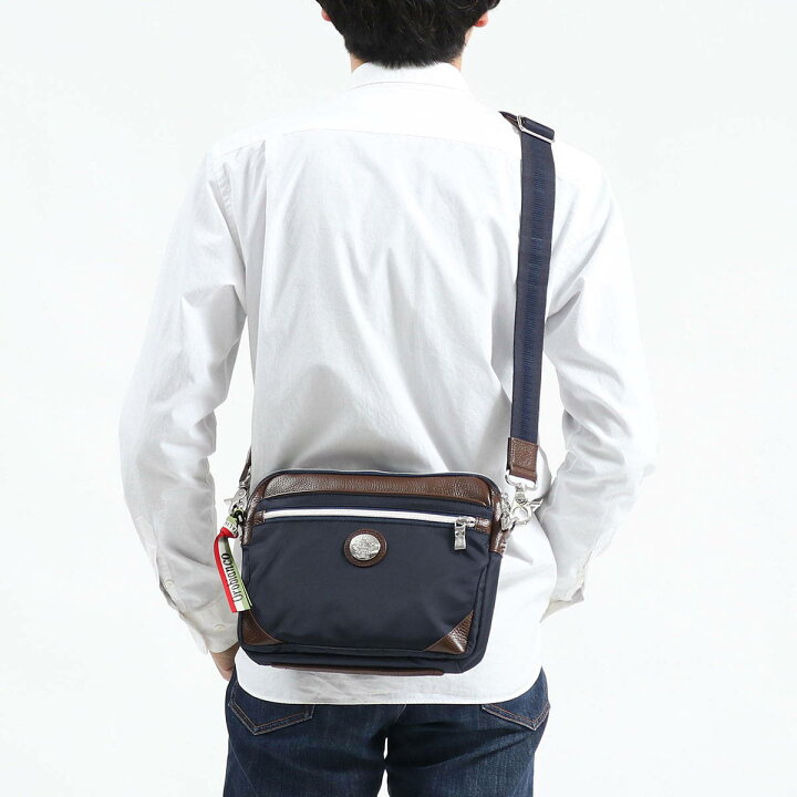 ノベルティ付 【日本正規品】 オロビアンコ ショルダーバッグ Orobianco クラッチバッグ ARRIVO-C 2WAY 斜めがけバッグ 斜め掛け ミニショルダー A5 コンパクト ナイロン 本革 革 ブランド メンズ 92331 ギャレリア Bag&Luggage ANNEX Orobianco★ミニショルダーバッグ