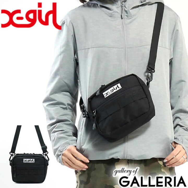 楽天市場 エックスガール ショルダーバッグ X Girl 小さめ 斜めがけ ミニショルダー Adventure Shoulder Bag 軽量 レディース ボックスロゴ ギャレリア Bag Luggage Annex