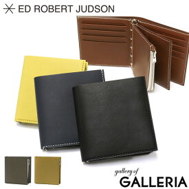 【最大58倍 25日0時～9:59限定】 ED ROBERT JUDSON 二つ折り財布 エドロバートジャドソン BUND BINDER HALF WALLET 財布 ウォレット カードケース コインケース 本革 小さめ コンパクト メンズ レディース WL-18