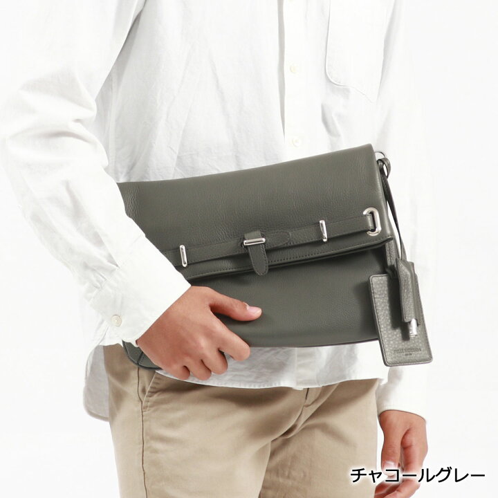 美品】ペッレモルビダショルダーバッグクラッチバック2way メンズ 