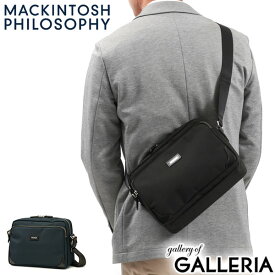 ノベルティ付 マッキントッシュ フィロソフィー ショルダーバッグ メンズ レディース 斜めがけ ブランド MACKINTOSH PHILOSOPHY バッグ 小さめ 大人 軽量 ミニショルダーバッグ きれいめ カジュアル A5 バルヴェニー 54281