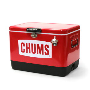 y4Ԍ ő42{zy{Kiz `X N[[{bNX CHUMS `XX`[N[[{bNX54L CHUMS Steel Cooler Box 54L n[h ^ e 𔲂t AEghA Lv  