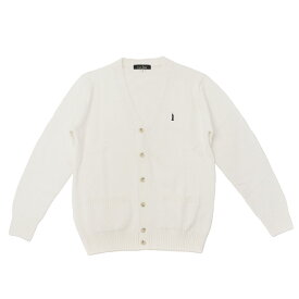 イーストボーイ カーディガン レディース EASTBOY 冬 秋冬 ニットカーディガン2ndライン スクールカーディガン 綿 コットン アクリル ワンポイント Vネック ニット 定番 制服 学生 女子 中学生 女子高生 高校生 2226001