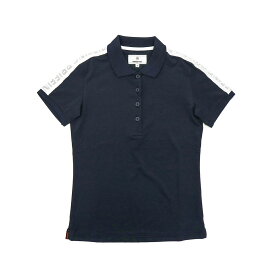 【セール20%OFF】【日本正規品】 ブリーフィング ゴルフ ウェア BRIEFING GOLF WOMENS LOGO MESH SIDE LINE POLO ポロシャツ ゴルフウェア シャツ 半袖 ロゴ 春 夏 白 スポーツ 日本製 女性 レディース BRG211W13