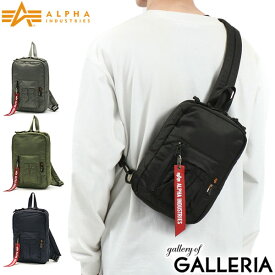 【最大58倍 25日0時～9:59限定】 アルファインダストリーズ ボディバッグ ALPHA INDUSTRIES ワンショルダーバッグ ユーティリティーポケット 斜めがけ 3L A5 コンパクト 小さめ スリム 軽量 縦型 ナイロン MA-1 ミリタリー メンズ レディース TZ1085