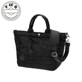 POTR モノグラム 2WAYトートバッグ 998-05482 MONOGRAM 2WAY TOTE BAG トートバッグ メンズ レディース ブランド ショルダーバッグ 2WAY 斜めがけバッグ ナイロン 大人 ショルダー バッグ 2WAYトート