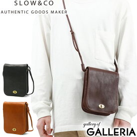 【最大39倍 4/20限定】 ノベルティ付 スロウ ショルダーバッグ SLOW bono ボーノ flap vertical shoulder bag バッグ ミニショルダー ミニショルダーバッグ 斜めがけ 軽量 革 小さめ 日本製 メンズ レディース 49S302KSA