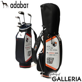 アダバット キャディバッグ adabat ゴルフバッグ GOLF ゴルフ カート 軽量 軽い ショルダー 肩がけ 9.0型 4分割 47インチ ナイロン 合成皮革 メンズ レディース ABC426