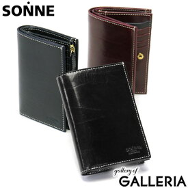 【土日限定 最大52倍】 ゾンネ 二つ折り財布 SONNE RUGA ルーガ 財布 二つ折り 折り財布 ミドルウォレット 本革 革 軽量 L字ファスナー 小銭入れあり 仕切り カード入れ 多い メンズ レディース SORU004