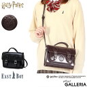 【最大32倍 7/15限定】 イーストボーイ ハリー・ポッター ホグワーツ ショルダーバッグ EAST BOY Harry Potter HOGWARTS サッチェルバッグ ミニショルダー 小さめ グリフィンドール ハッフルパフ レイブンクロー スリザリン レディース 4319446