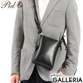 【最大52倍 8/5限定】 ノベルティ付 ピーアイディー ショルダーバッグ P.i.d scena ミニショルダー ショルダーポーチ ショルダー バッグ ファスナー コンパクト 斜めがけ 本革 レザー 革 メンズ レディース PAV105