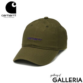 【最大37倍 5/30限定】【日本正規品】カーハート キャップ メンズ レディース Carhartt WIP 帽子 6パネル コットン ロゴ ワンポイント アジャスター サイズ調整 刺繍 シンプル ユニセックス アメカジ CANVAS SCRIPT CAP I028876