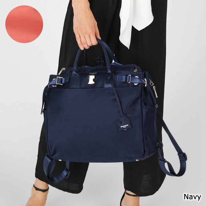 SELENT ETHER PARIS パリ バッグ 通勤 4way ブルー