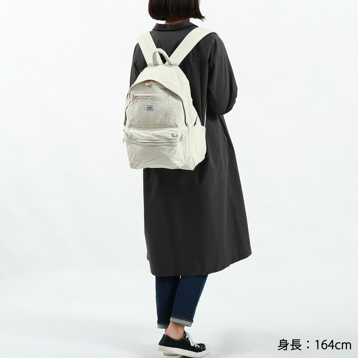 PORTER MILE DAYPACK ホワイト白リュックサックポーター