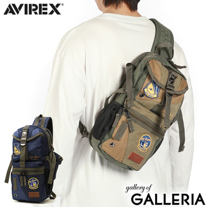 楽天市場】アヴィレックス ボディバッグ メンズ レディース AVIREX 